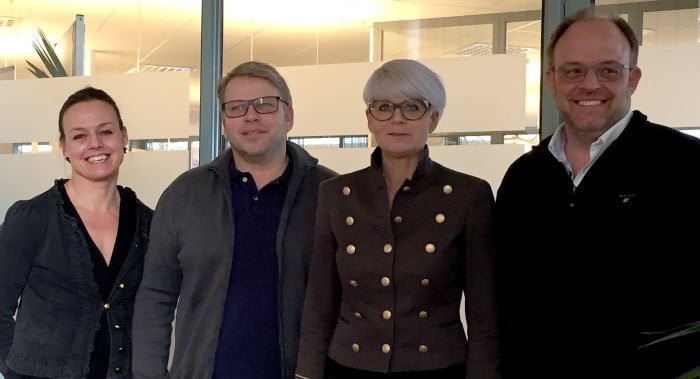  Lena Goldmann, Thomas Engström, Charlotte Engström och Håkan Olsson.