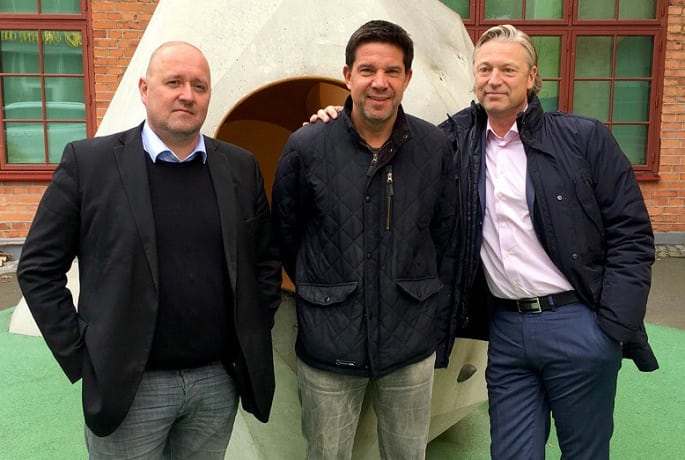 Johan Millros, Janne Rastas och Anders Lundström.