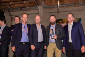 Cisco Partner: Niklas Andersson, vd Cisco AB, Kåre Nordström, försäljningsdirektör och Lars Kyhlstedt, affärsområdeschef, Cygate samt Peter Karlström, Sr VP., Cisco Europe North.